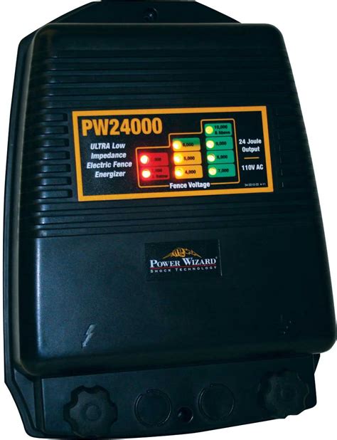 electric fence charger waterproof box|power wizard fence charger.